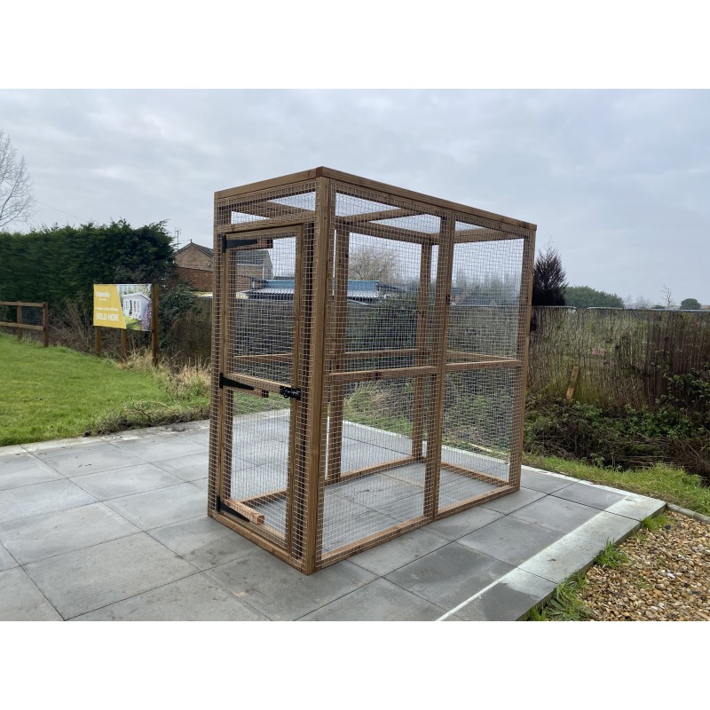 Free Standing 16G Outdoor 6ft x 3ft Animal Rabbit Chicken Dog Pen